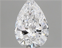 Natural Diamond 0.40 Carats, Pear with  Cut, E Color, SI1 Clarity and Certified by GIA