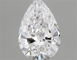 Picture of Natural Diamond 0.40 Carats, Pear with  Cut, E Color, SI1 Clarity and Certified by GIA