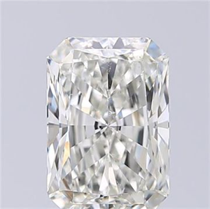 Picture of Natural Diamond 1.56 Carats, Radiant with  Cut, I Color, SI1 Clarity and Certified by GIA