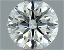 Diamante Natural 0.54 quilates, Redondo , Color K, claridad VVS1 y certificado GIA