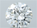 Natural Diamond 1.80 Carats, Round with Excellent Cut, H Color, VVS1 Clarity and Certified by GIA