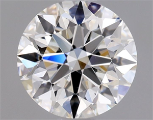 Picture of Natural Diamond 0.90 Carats, Round with Excellent Cut, G Color, SI1 Clarity and Certified by GIA