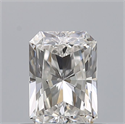 Natural Diamond 0.51 Carats, Radiant with  Cut, F Color, VVS1 Clarity and Certified by GIA