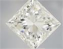 Natural Diamond 0.70 Carats, Princess with  Cut, I Color, VVS2 Clarity and Certified by IGI