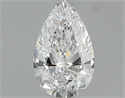 Diamante Natural 0.60 quilates, De pera , Color D, claridad VS1 y certificado GIA