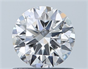 Diamante Natural 0.70 quilates, Redondo , Color D, claridad VVS1 y certificado GIA