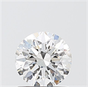 Lab Grown Diamond 1.01 Carats, Round with Excellent Cut, F Color, VVS2 Clarity and Certified by IGI