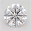 Del inventario de diamantes de laboratorio, 5.02 quilates, Redondo , Color F, claridad VVS2 y certificado IGI