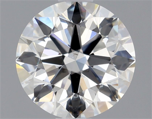 Picture of Natural Diamond 1.00 Carats, Round with Excellent Cut, I Color, SI1 Clarity and Certified by GIA
