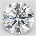 Lab Grown Diamond 3.11 Carats, Round with Ideal Cut, D Color, IF Clarity and Certified by IGI
