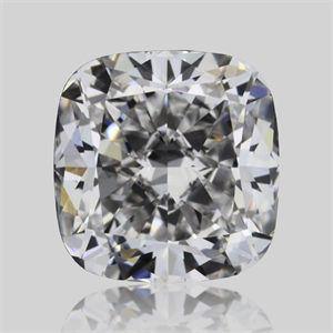 Picture of Natural Diamond 0.53 Carats, Cushion with  Cut, E Color, VVS1 Clarity and Certified by GIA
