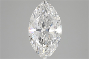 Picture of Natural Diamond 3.65 Carats, Marquise with  Cut, E Color, I1 Clarity and Certified by GIA