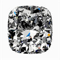 Natural Diamond 0.44 Carats, Cushion with  Cut, G Color, SI1 Clarity and Certified by GIA