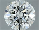 Natural Diamond 0.50 Carats, Round with Excellent Cut, H Color, VS2 Clarity and Certified by IGI