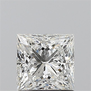 Picture of Natural Diamond 1.03 Carats, Princess with  Cut, F Color, VVS2 Clarity and Certified by GIA