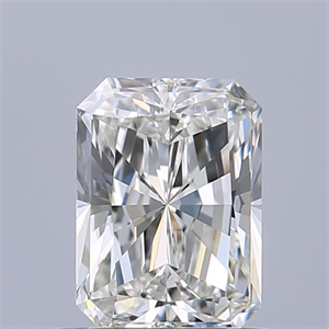 Picture of Natural Diamond 0.70 Carats, Radiant with  Cut, G Color, IF Clarity and Certified by GIA