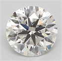 Natural Diamond 0.70 Carats, Round with Excellent Cut, I Color, VS2 Clarity and Certified by GIA