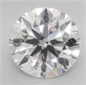 Lab Grown Diamond 5.49 Carats, Round with Excellent Cut, E Color, VS2 Clarity and Certified by IGI