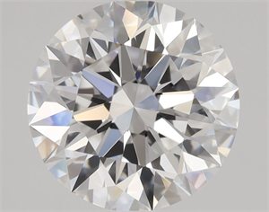 Picture of Natural Diamond 1.70 Carats, Round with Excellent Cut, D Color, VVS1 Clarity and Certified by GIA