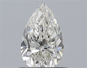 Picture of Natural Diamond 0.47 Carats, Pear with  Cut, H Color, VS1 Clarity and Certified by GIA