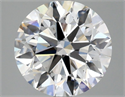 Del inventario de diamantes de laboratorio, 3.07 quilates, Redondo , Color G, claridad VS2 y certificado IGI