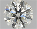 Diamante Natural 1.29 quilates, Redondo , Color L, claridad SI1 y certificado GIA