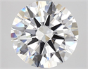 Diamante Natural 2.57 quilates, Redondo , Color D, claridad VS1 y certificado GIA