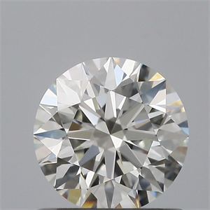 Picture of Natural Diamond 0.71 Carats, Round with Excellent Cut, F Color, VVS1 Clarity and Certified by IGI