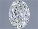 Diamante Natural 0.70 quilates, Ovalado , Color I, claridad VVS2 y certificado IGI