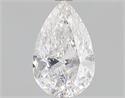 Natural Diamond 0.70 Carats, Pear with  Cut, E Color, I1 Clarity and Certified by GIA