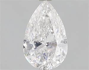 Picture of Natural Diamond 0.70 Carats, Pear with  Cut, E Color, I1 Clarity and Certified by GIA