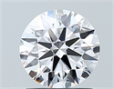 Diamante Natural 1.05 quilates, Redondo , Color D, claridad VVS1 y certificado GIA