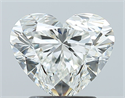 Natural Diamond 2.02 Carats, Heart with  Cut, H Color, VS1 Clarity and Certified by GIA