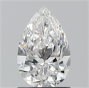 Natural Diamond 1.20 Carats, Pear with  Cut, F Color, IF Clarity and Certified by GIA