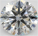 Del inventario de diamantes de laboratorio, 2.55 quilates, Redondo , Color E, claridad VS1 y certificado GIA