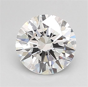 Picture of Lab Grown Diamond 1.04 Carats, Round with Ideal Cut, D Color, VVS2 Clarity and Certified by IGI