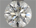 Diamante Natural 0.40 quilates, Redondo , Color J, claridad VS1 y certificado IGI