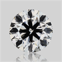 Natural Diamond 0.70 Carats, Round with Very Good Cut, D Color, VVS2 Clarity and Certified by GIA