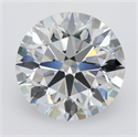 Del inventario de diamantes de laboratorio, 4.00 quilates, Redondo , Color E, claridad VVS2 y certificado IGI