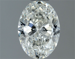 Foto Diamante Natural 0.60 quilates, Ovalado , Color I, claridad SI2 y certificado GIA de