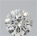 Natural Diamond 0.71 Carats, Round with Excellent Cut, J Color, VS2 Clarity and Certified by GIA