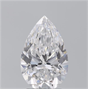 Diamante Natural 2.70 quilates, De pera , Color D, claridad VVS1 y certificado GIA