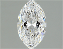 Natural Diamond 0.90 Carats, Marquise with  Cut, D Color, SI2 Clarity and Certified by GIA