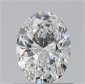 Natural Diamond 0.70 Carats, Oval with  Cut, E Color, VS1 Clarity and Certified by GIA