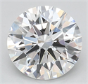 Del inventario de diamantes de laboratorio, 2.60 quilates, Redondo , Color D, claridad VVS1 y certificado IGI