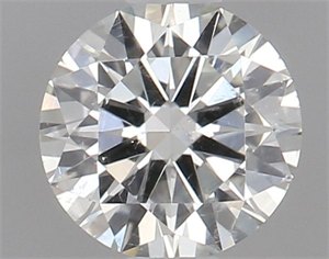 Picture of Natural Diamond 0.40 Carats, Round with Very Good Cut, J Color, SI2 Clarity and Certified by GIA