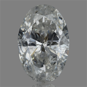 Picture of Natural Diamond 1.02 Carats, Oval with  Cut, H Color, I1 Clarity and Certified by GIA