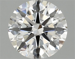 Picture of Lab Grown Diamond 1.47 Carats, Round with Ideal Cut, F Color, VVS2 Clarity and Certified by IGI