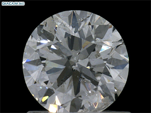 Foto Diamante Natural 0.90 quilates, Redondo , Color F, claridad I1 y certificado GIA de