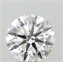 Lab Grown Diamond 3.04 Carats, Round with Ideal Cut, F Color, VVS2 Clarity and Certified by IGI